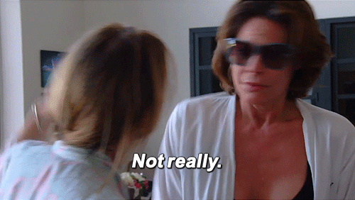 Shit happens real housewives of new york real housewives GIF ...