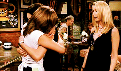 Friends Rachel Green With Monica Geller GIF
