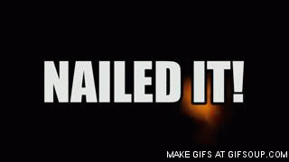Nailed it GIF - Find on GIFER