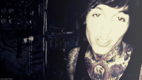 Tattoo bring me the horizon oliver sykes GIF  Find on GIFER