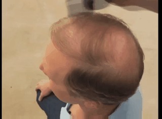 Image result for Extra Hair Fiber GIF
