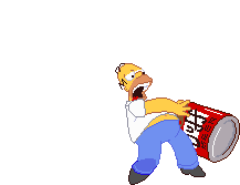 Duff Beer Homer Simpson Beer Gif Find On Gifer