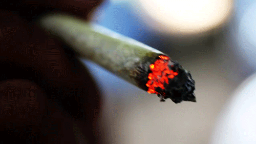 Image result for marijuana  burning animation