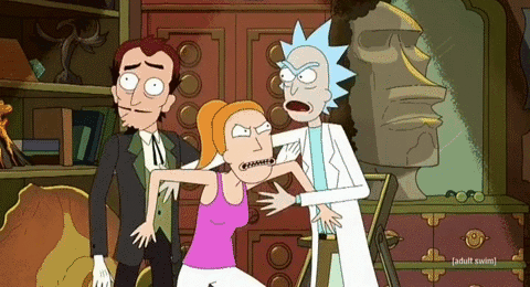 GIF rick and morty adult swim rick sanchez - animated GIF on GIFER