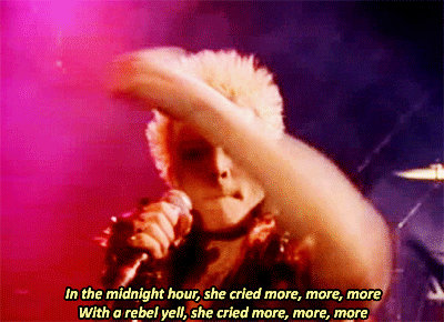 Английская песня more more. Billy Idol Rebel Yell 1983. Billy Idol more more more. The Midnight hour she Cried- "more, more, more" скутер. Билли айдол фото с кулаком у щеки.