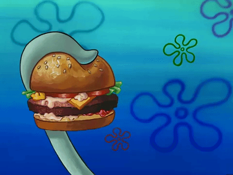 Бургер губка боб квадратные. Krabby patty. сквидвард и крабсбургер. сквидвард бургер. губка боб крабсбургер.