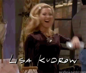 Dance friends lisa kudrow GIF - Find on GIFER