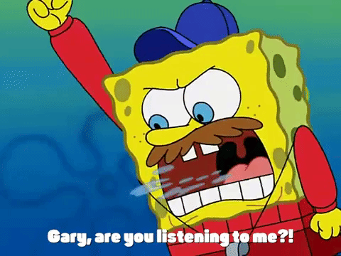 Thank You For Listening Gif Spongebob Sethporter1 Blogspot Com