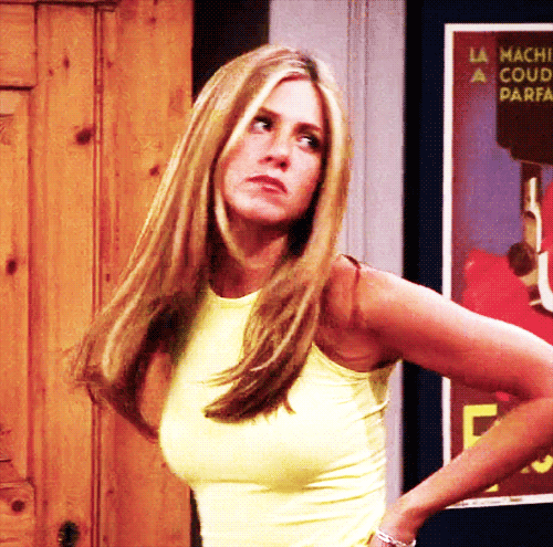 Season 9 Rachel GIF by Friends - Find & Share on GIPHY  Jennifer aniston  friends, Rachel friends, Rachel green