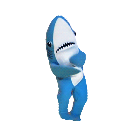 Dancing shark GIFs - Get the best gif on GIFER