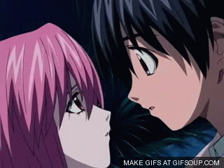 Romantic love anime GIF - Find on GIFER