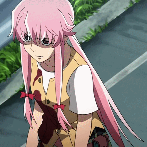 Mirai Nikki Anime Boy GIF