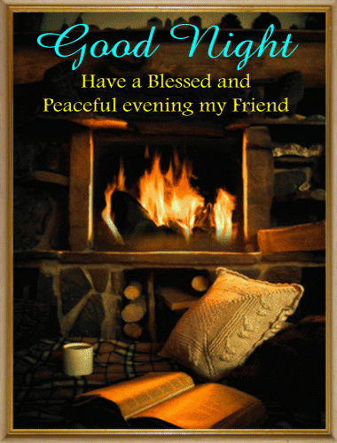 New Beautiful images with blessed good night gif for family and friends