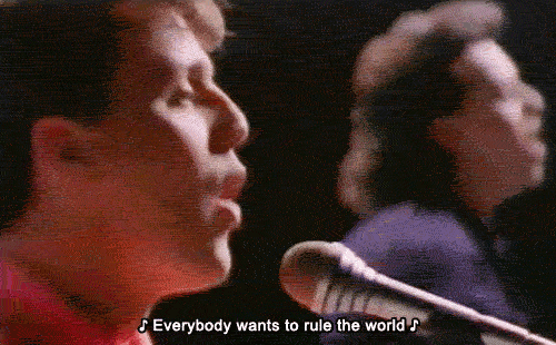 Tears For Fears Everybody Wants To Rule The World GIF - Tears For Fears  Everybody wants to rule the world 1985 - Discover & Share GIFs