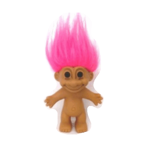 Spinning troll troll doll GIF - Find on GIFER