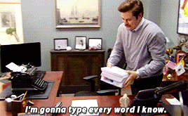 GIF parks and rec ron swanson - animated GIF on GIFER