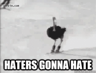 haters gonna hate animated gif