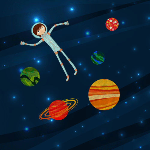 Включи космическую зарядку. Космос планеты для детей. Детям о космосе. Веселая Планета. Космос картинки для детей.