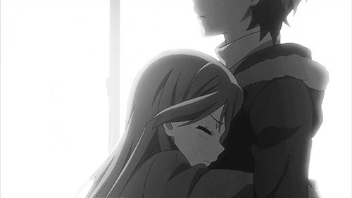 Cute anime couples gif