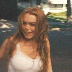 Lindsay Lohan - bouncing boobs! on Make a GIF