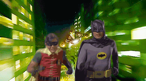batman run away gif