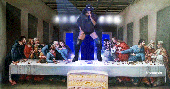 Rihanna cake mash up GIF on GIFER , by Nilmeena
