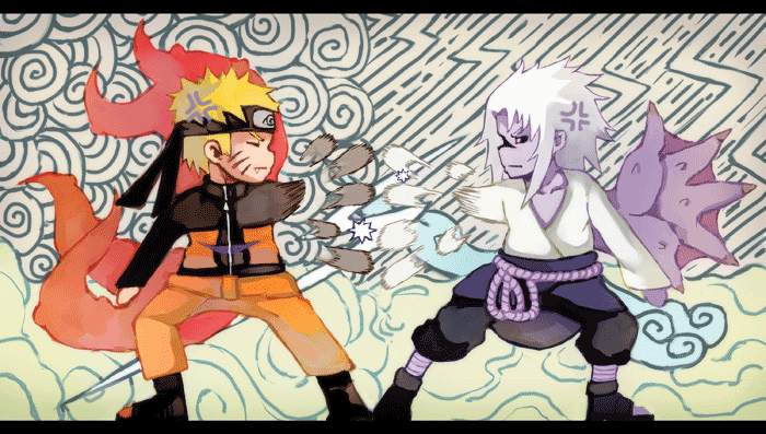 Zona Naruto Naruto Vs Sasuke Gif Wallpaper