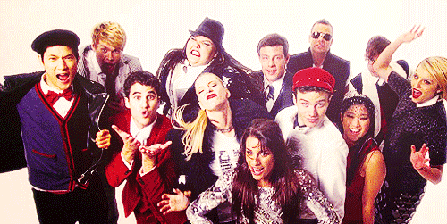 Glee glee cast GIF - Find on GIFER