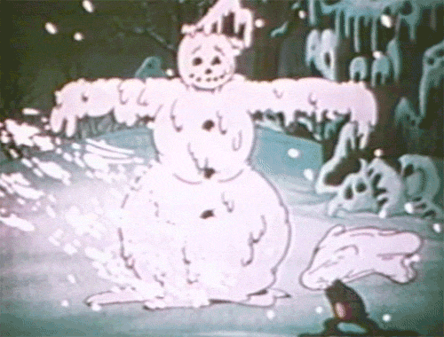 jack frost snowman gif