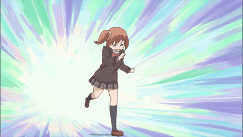 Anime walk away gif