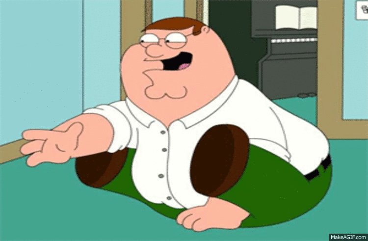 On this animated GIF: peter griffin Dimensions: 750x491 px Download GIF or ...