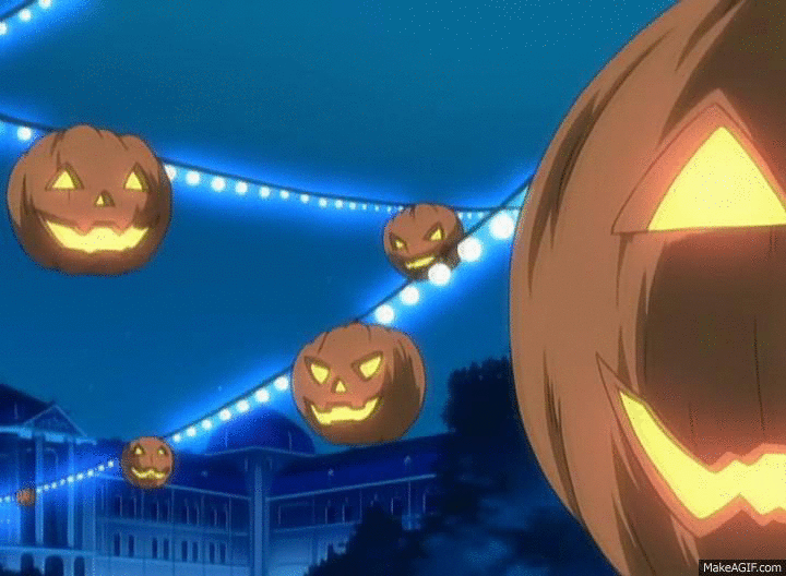 Anime Halloween Girls Pumpkin Honkai Impact 3rd Bronya Raiden 4K Wallpaper  #4.545