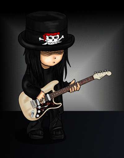 Skull Guitar Skeleton Gif Find On Gifer