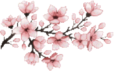 Totally Transparent — Transparent Blossom Pixels Gif Made by