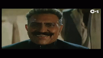 Amrishpuri karanarjun 90s GIF - Find on GIFER