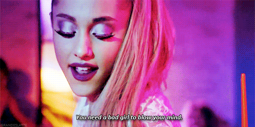 Ariana grande hunt music video text ariana grande GIF - Find on GIFER
