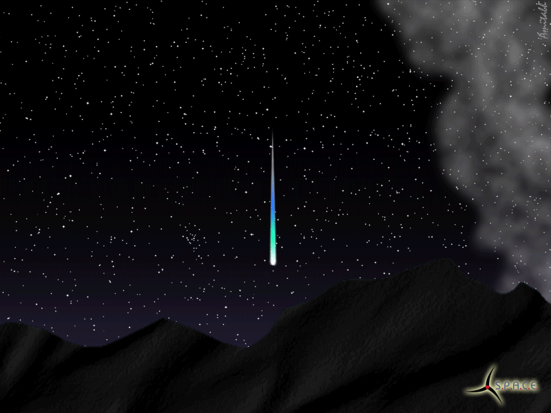 comet,space