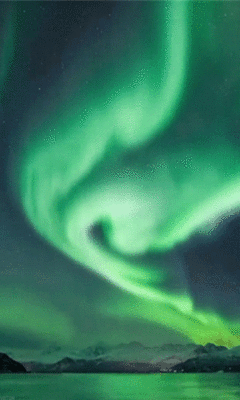 aurora borealis,aurora,water,lights,reflection,mountains,northern,borealis,opticoverload