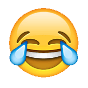 Emoji laugh transparent GIF on GIFER - by Kathis
