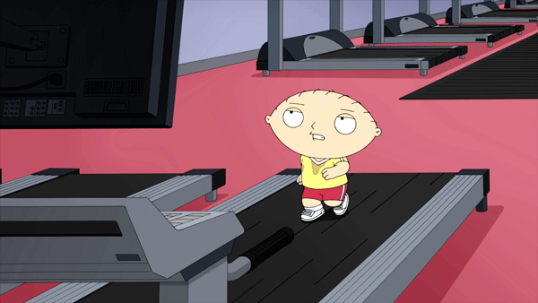 stewie griffin,family guy,cardio,fox,exercise,gym,foxtv,workout