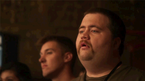 audience,worry,stressed,paul walter hauser,reaction,kingdom,disappointed,keith,kingdomtv,kingdomaudience