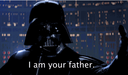 star wars,darth vader,i am your father,the empire strikes back,vader,luke i am your father,father,empire strikes back