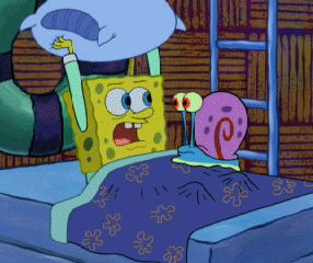 tv,spongebob squarepants,angry,nickelodeon,upset,tired,annoyed,spongebob,gary,snail