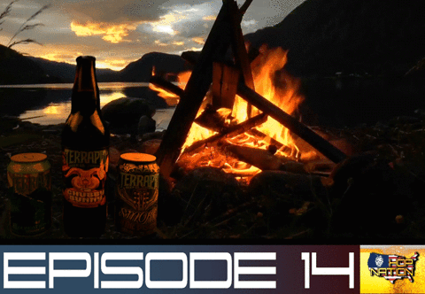 craft beer,campfire,fire,beer,podcast,terrapin