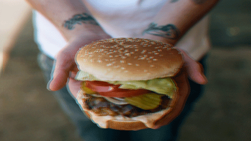 photographers on tumblr,shaky,cheeseburger,3d,photography,featured,jitter,oinkster,burgerlords,food drink,jimmaybones