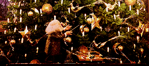 christmas,harry potter,hogwarts,christmas tree