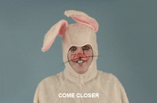 easter bunny,easter,tv,rabbit,secret,mascot,confession,hate myself