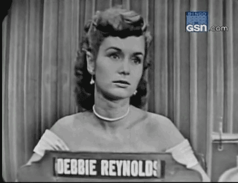 debbie reynolds,no,judging you,whats my line