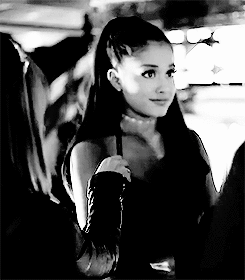 laughing,ariana grande,smiling,black and white,giggle,snort,smile,laugh