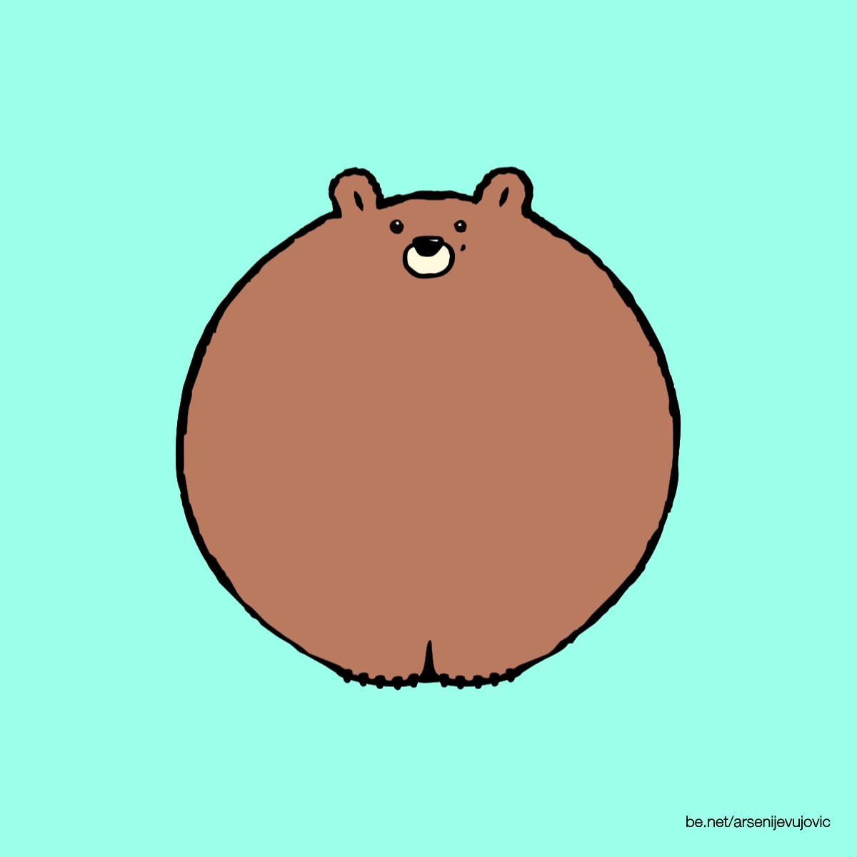 dribbblers,motiongraphics,characterdesign,animation,animals,illustration,graphics,animal,motion,bear,graphic,wild,zoo,dribbble,grizzly